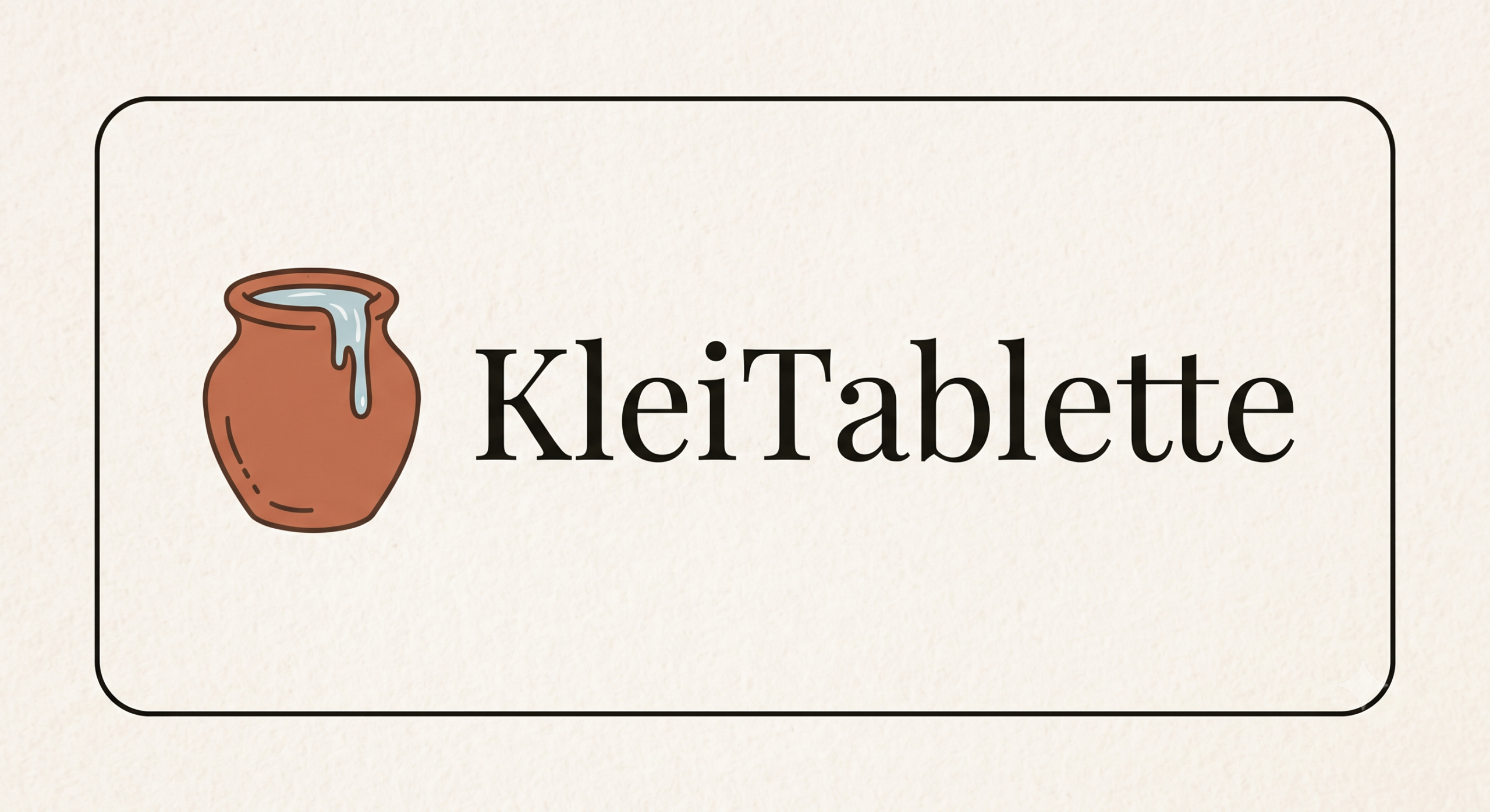 KleiTablette Logo